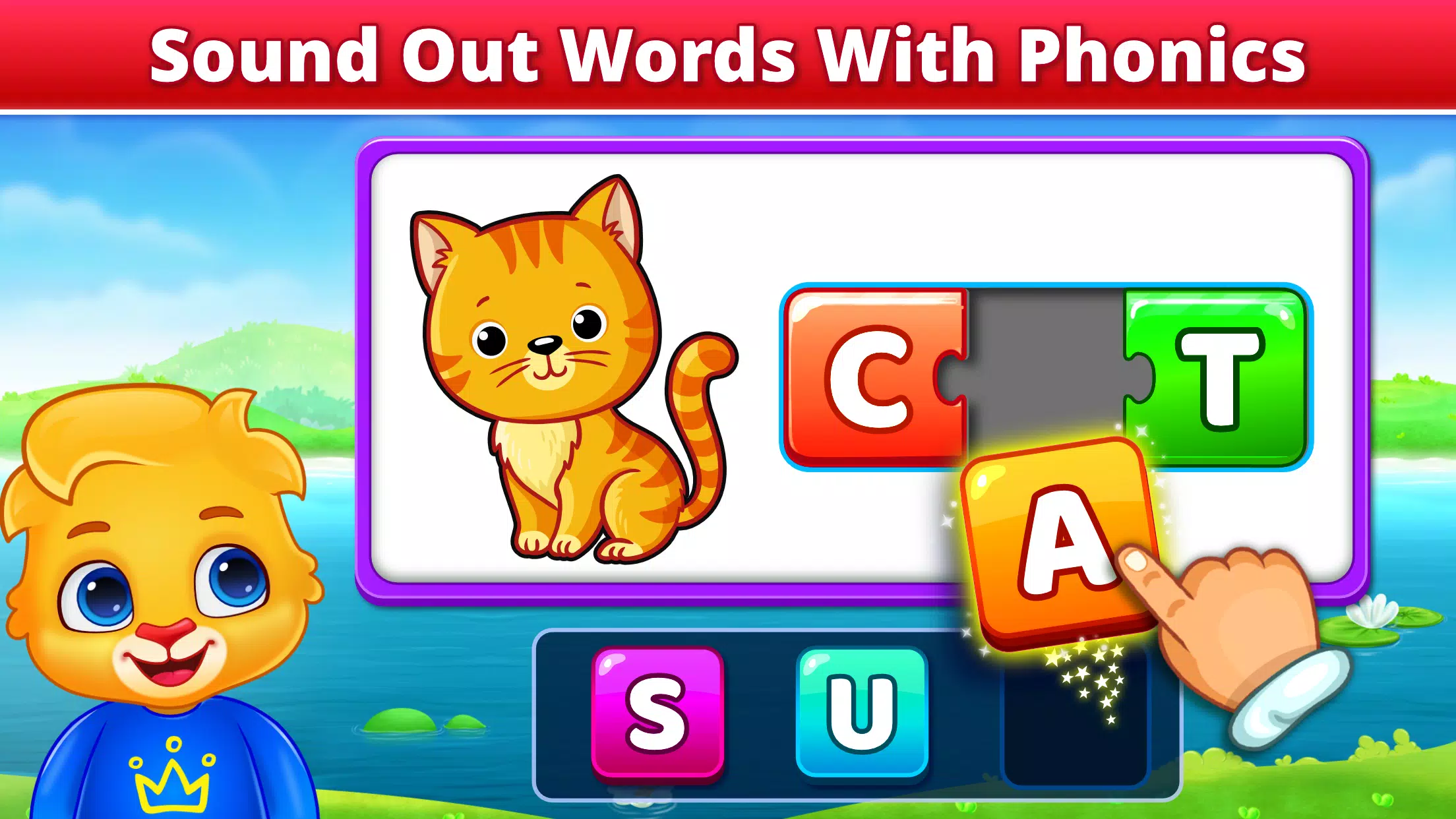 Spelling & Phonics: Kids Games ภาพหน้าจอ 1