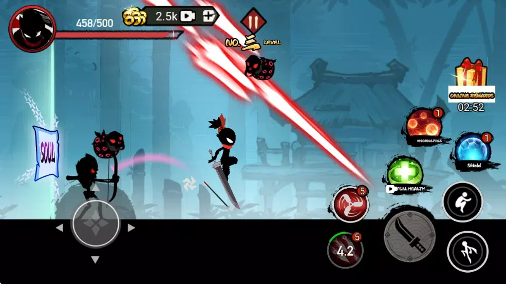 Stickman Fighting Spirit Captura de tela 3