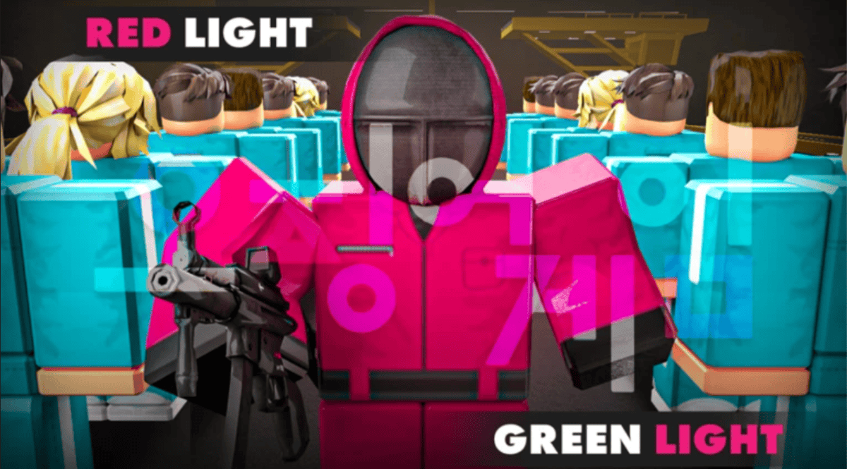 แสงสีเขียวอ่อนสีแดง roblox