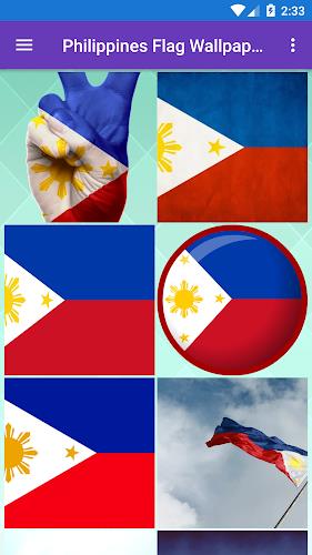 Philippines Flag Wallpaper: Fl 스크린샷 2