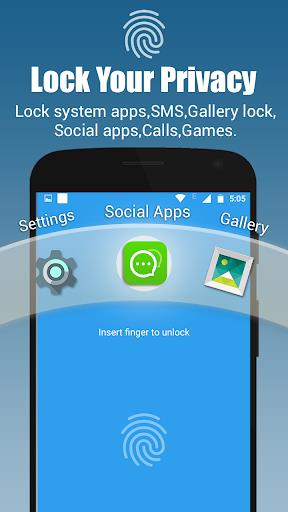 App lock - Real Fingerprint, P স্ক্রিনশট 0