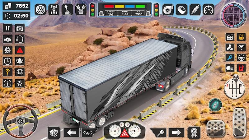 Truck Driving School Games Pro Schermafbeelding 0