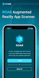 ROAR Augmented Reality App スクリーンショット 1