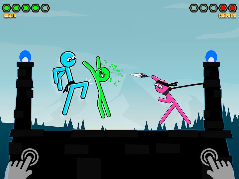 Stickman Boxing Death Punch Mod Captura de tela 2