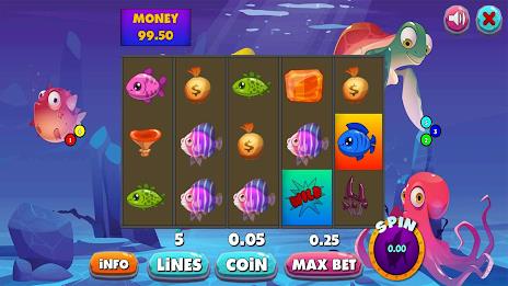 Jackpot underwater City slots স্ক্রিনশট 0