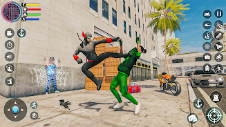 Miami Rope Hero: Spider Games Captura de tela 3