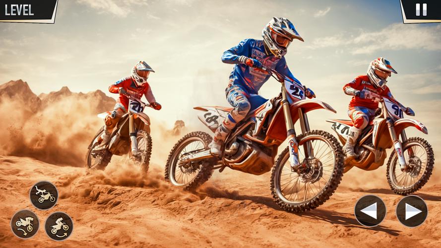 Dirt Bike Motor Cross Racing Скриншот 2