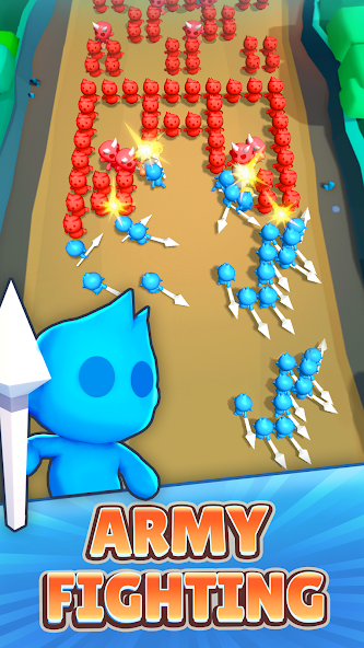 Army Clash Mod Captura de pantalla 0