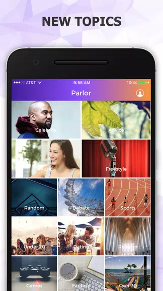 Parlor - Social Talking App Capture d'écran 3