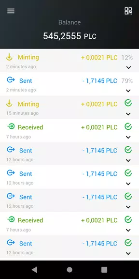 PLC Wallet Screenshot 0