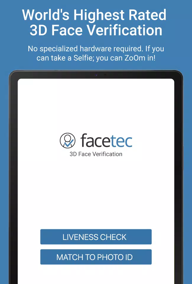 FaceTec Demo 스크린샷 3