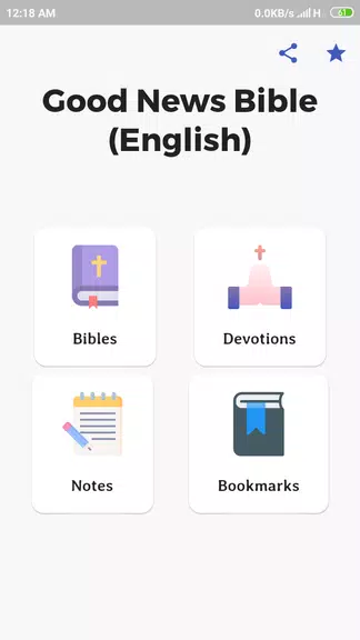 Good News Bible (English) Tangkapan skrin 0