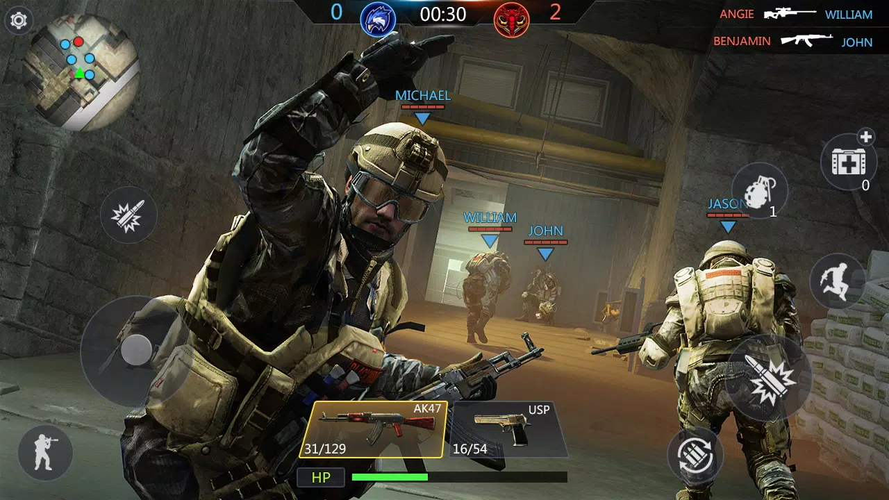 FPS Strike Ops : Modern Arena Tangkapan skrin 2