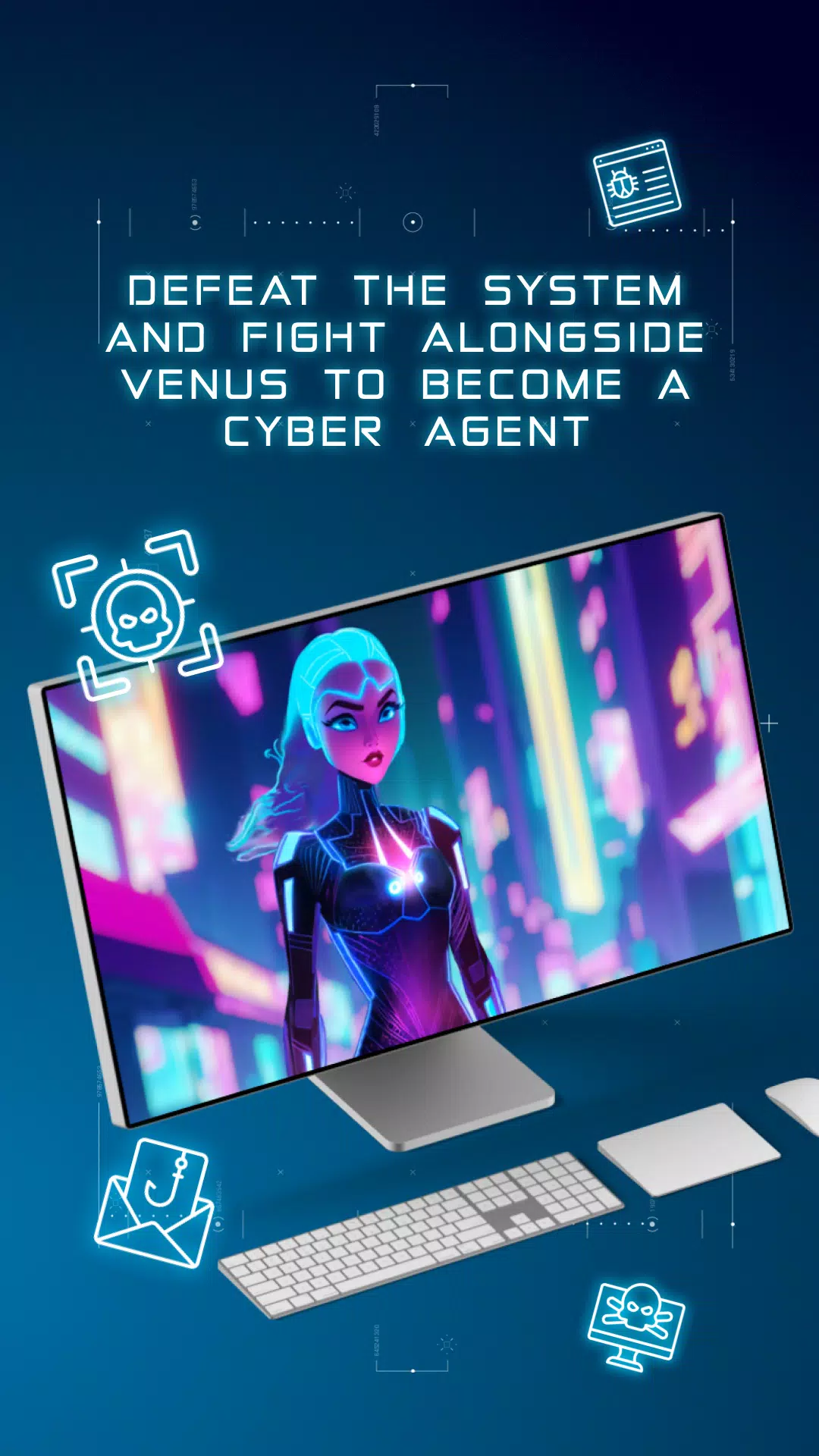 Cyber Agent, a hero rises Schermafbeelding 1