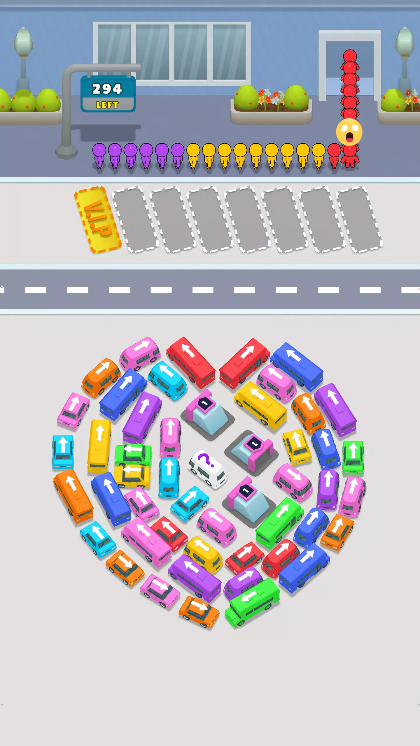 Bus Match Puzzle: Bus Shuffle ภาพหน้าจอ 2