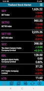 Thailand Stock Market, Stocks Screenshot 1