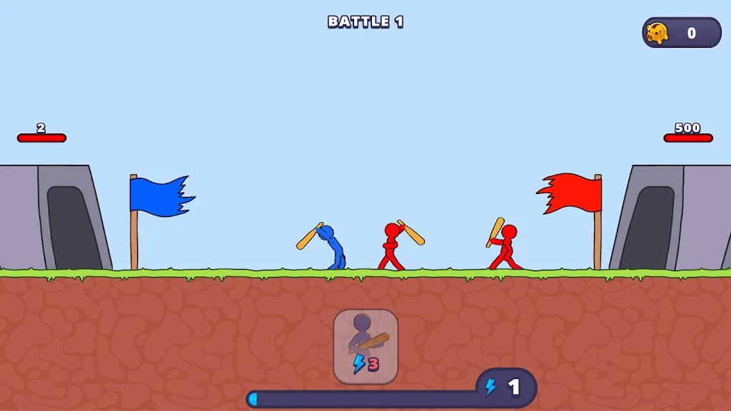 Stickman Fight: War of the Age Tangkapan skrin 0