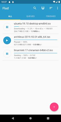 Flud - Torrent Downloader ภาพหน้าจอ 0