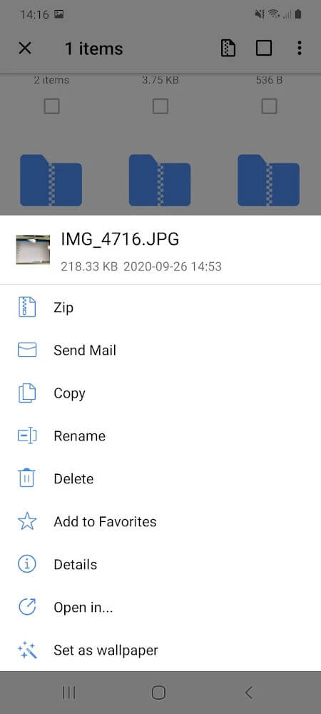 WinZip – Zip UnZip Tool Mod Ekran Görüntüsü 1