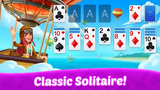 Solitaire: Card Games Mod Ekran Görüntüsü 0