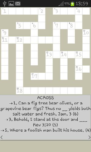 Bible Crossword Tangkapan skrin 3