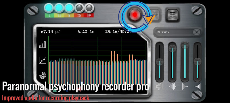 Schermata Spirit box :Ghost detector EVP 0