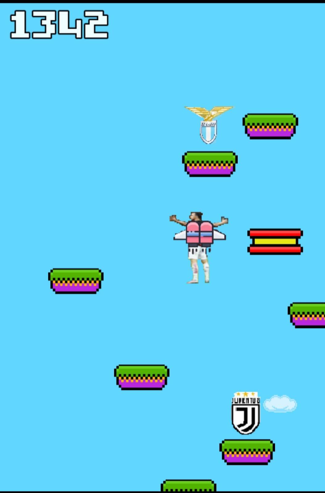 Doodle Zlatan Ibrahimovic Jump Screenshot 2