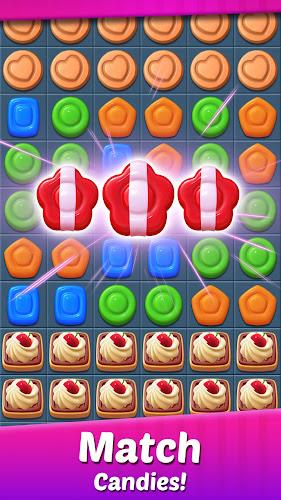 Candy Story - Match 3 Manor Captura de tela 0