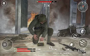 World War Games Offline: WW2 ภาพหน้าจอ 2