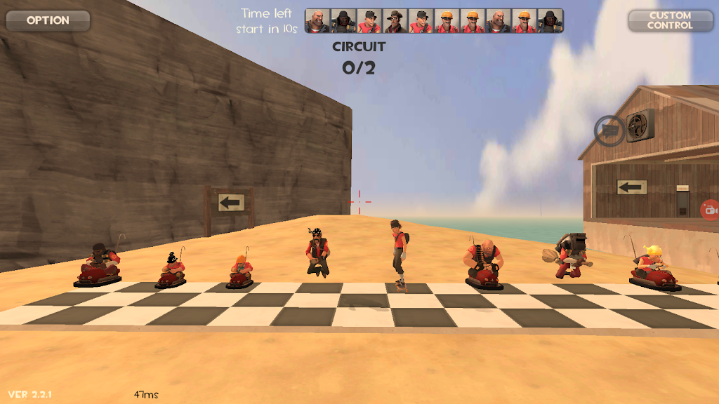 Team Kart Fortress TF2 Mobile Ảnh chụp màn hình 2