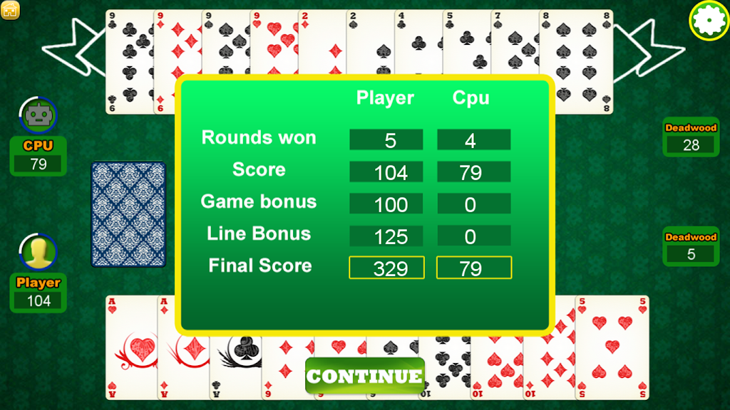 Schermata Gin Rummy Pabroton 3