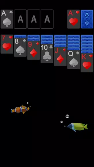 Solitaire - Dark Mode Скриншот 1