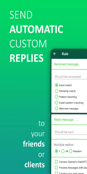 AutoResponder for WhatsApp スクリーンショット 2