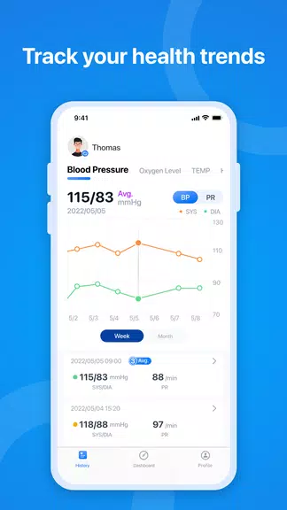 ViHealth ဖန်သားပြင်ဓာတ်ပုံ 1