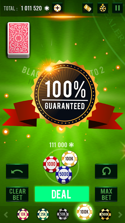 Blackjack 21 - Vegas Casino Ảnh chụp màn hình 2