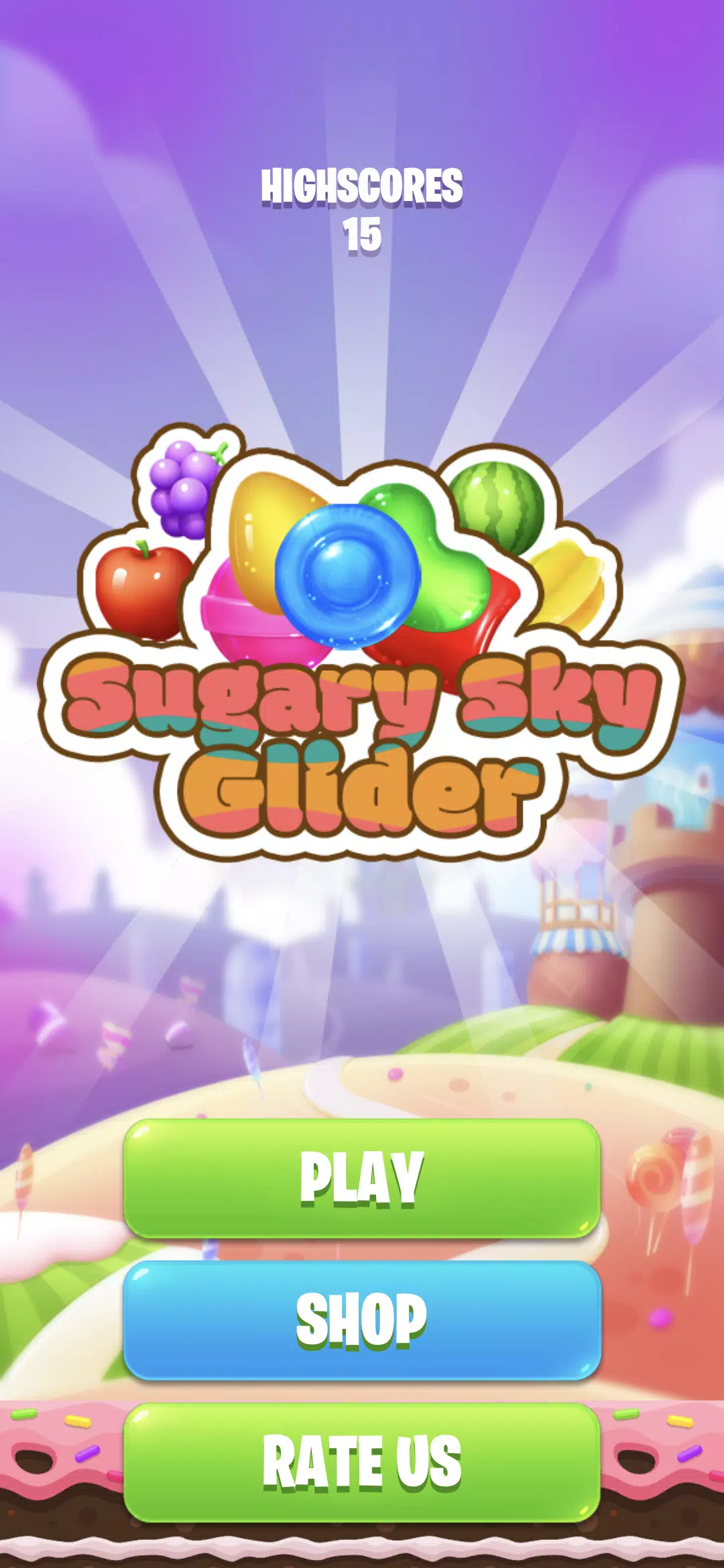 Sugary Sky Glider应用截图第0张