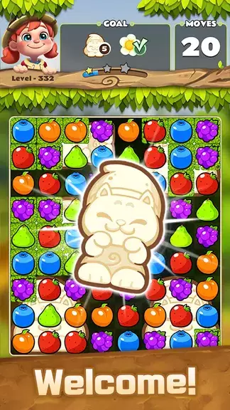 Fruits POP : Match 3 Puzzle ภาพหน้าจอ 0