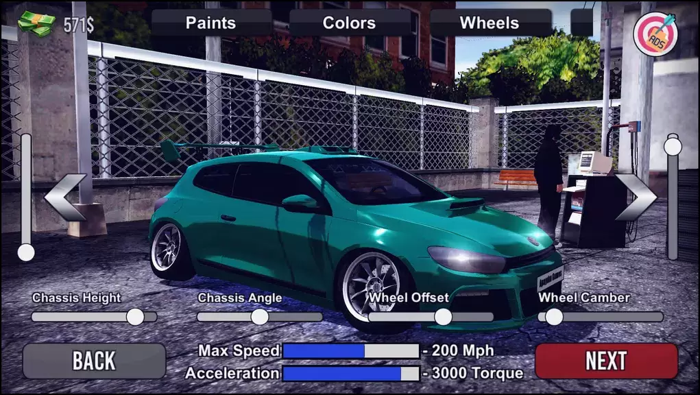 Doblo Drift Simulator Скриншот 2