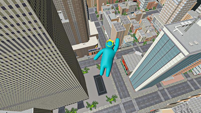 Schermata Rainbow Rope Hero Friends 3D 2