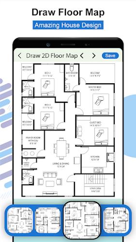 Modern House Design Draw House Screenshot 2