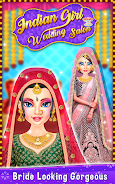 Indian Girl Wedding Salon Game Captura de tela 1