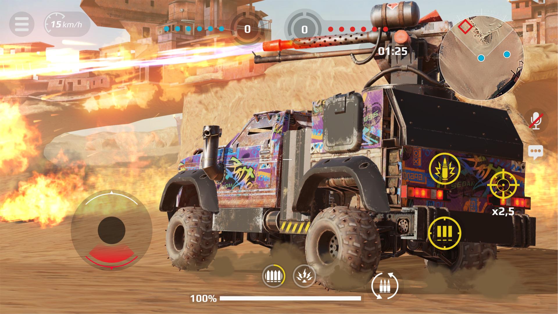 Crossout Tangkapan skrin 1