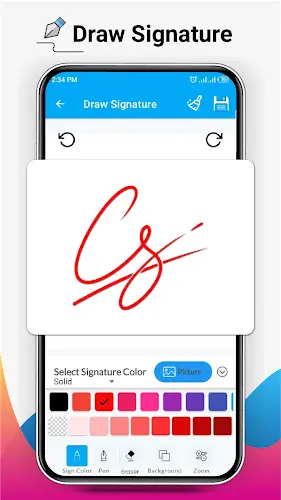 Signature Maker & Creator ภาพหน้าจอ 3