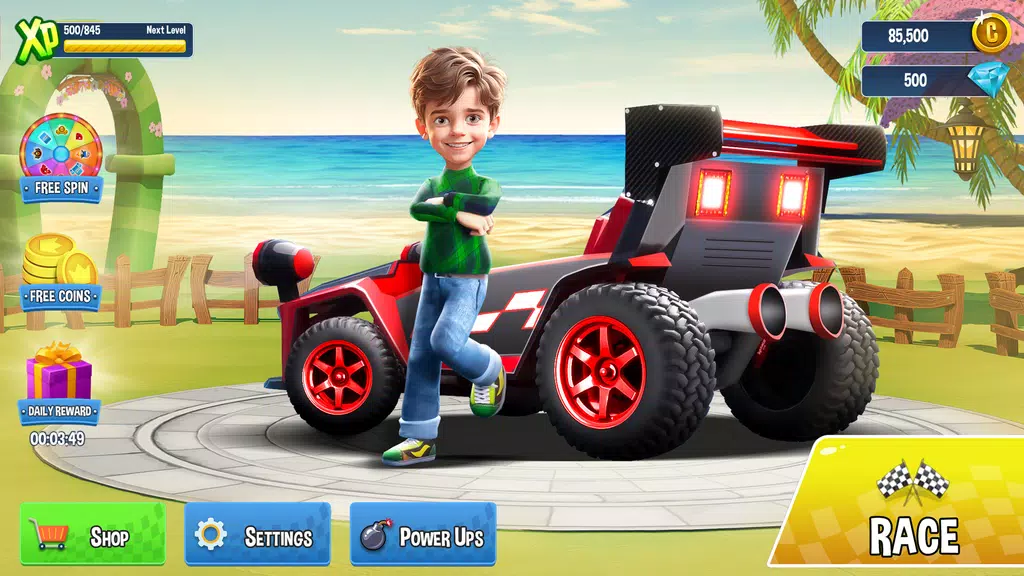 Schermata Mini Car Racing Game Legends 3