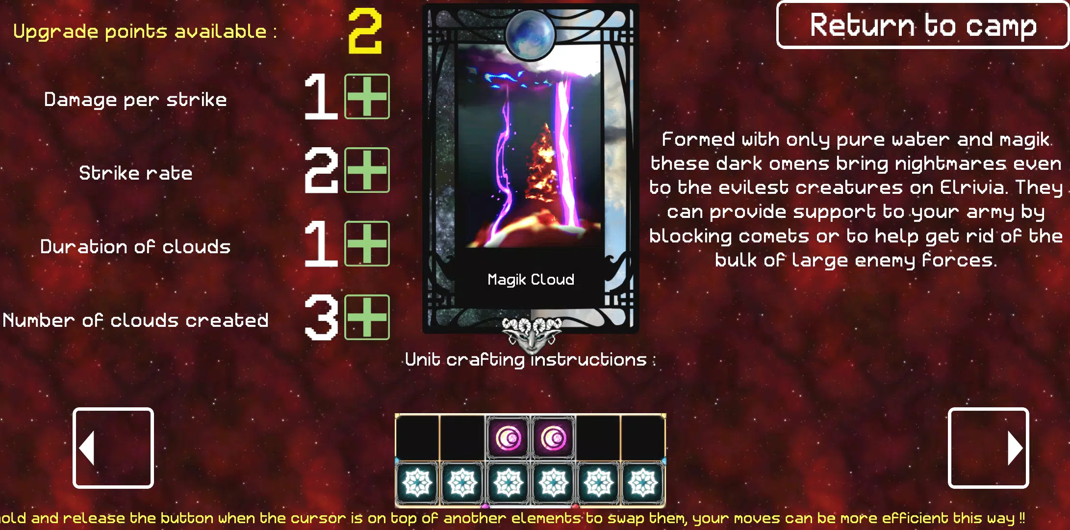 Heroes - Match Puzzle Monsters ภาพหน้าจอ 1