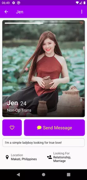 LadyboyTale — Dating for Ladyboys & Men Ảnh chụp màn hình 0