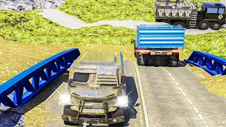 Mud Truck Sim 3D Driving Games Schermafbeelding 3