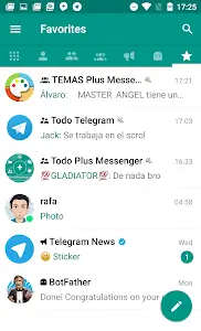 Plus Messenger Captura de pantalla 0