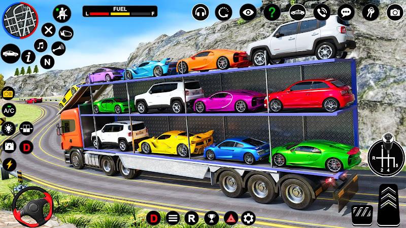 Car Transport Truck Games Ảnh chụp màn hình 1