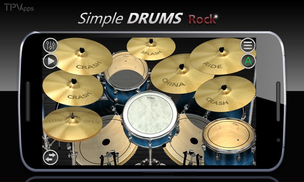 Simple Drums Rock Tangkapan skrin 2